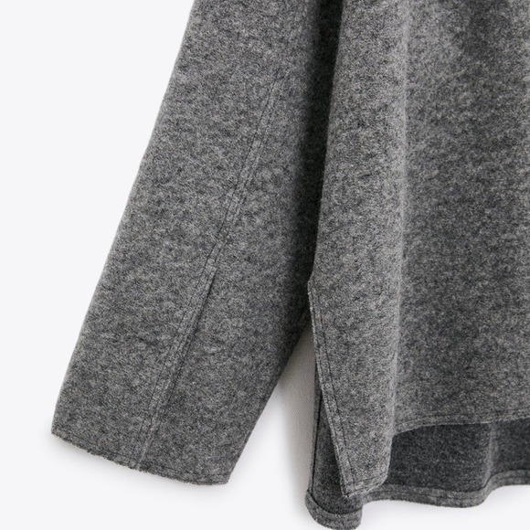 Zara wool blend top - Picture 3 of 9